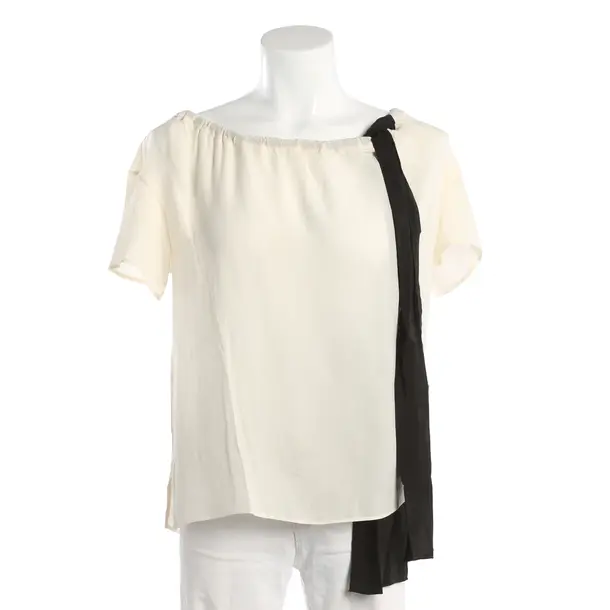 Blouse, in Beige, Silk, Prada