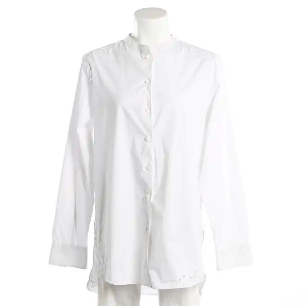 Bluse, in Weiß, Baumwolle, Ermanno Scervino