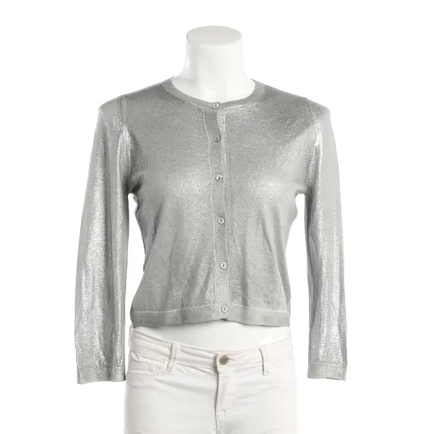 Strickjacke, in Silber, Kaschmir, Avant Toi