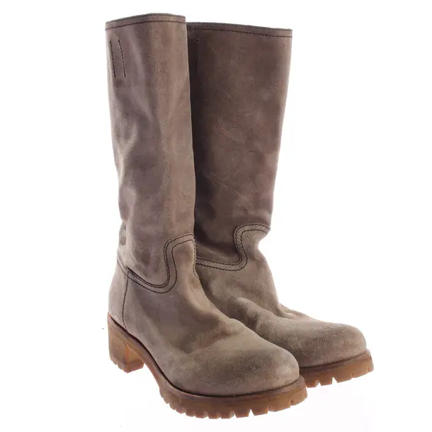 Stiefel, in Camel, Prada