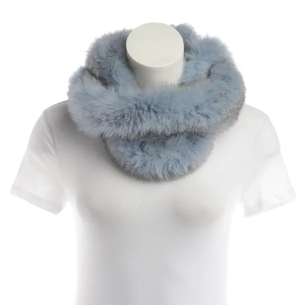 Schal, in Blau, Fell, Dior