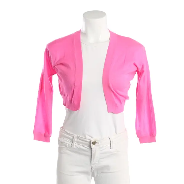 Cardigan, in Neon Pink, Cashmere, Giambattista Valli