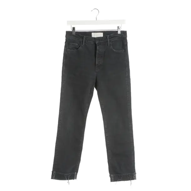 Jeans Slim Fit, in Grau, Baumwolle, Mother