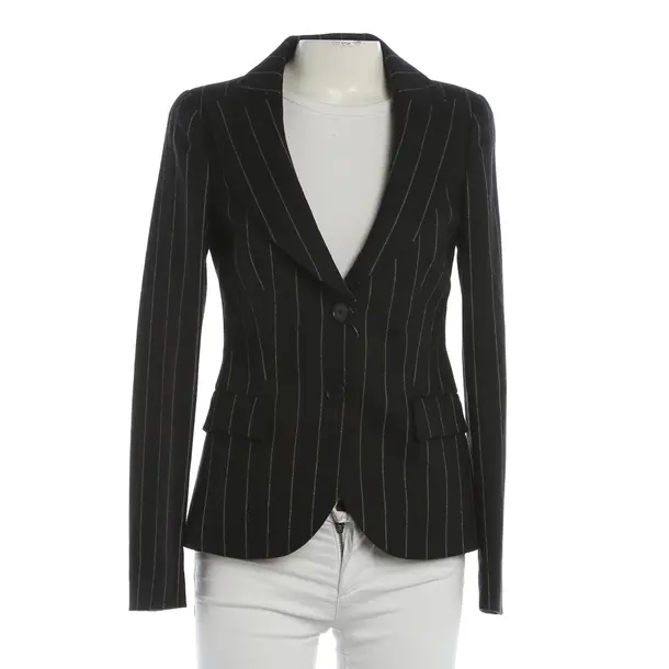 Blazer, in Dark Gray, Wool, Emporio Armani