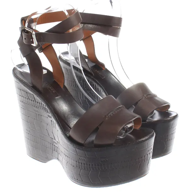 Wedges, in Dunkelbraun, Lauren Ralph Lauren