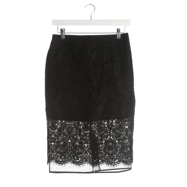 Rock, in Schwarz, Baumwolle, MSGM