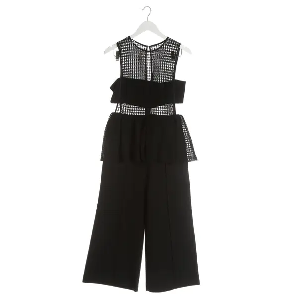 Jumpsuit, in Schwarz, Polyester, self-portrait