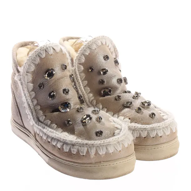 Winterboots, in Beige, Mou