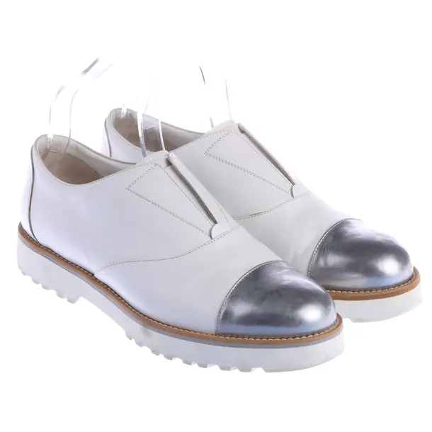 Flats, in White, Hogan