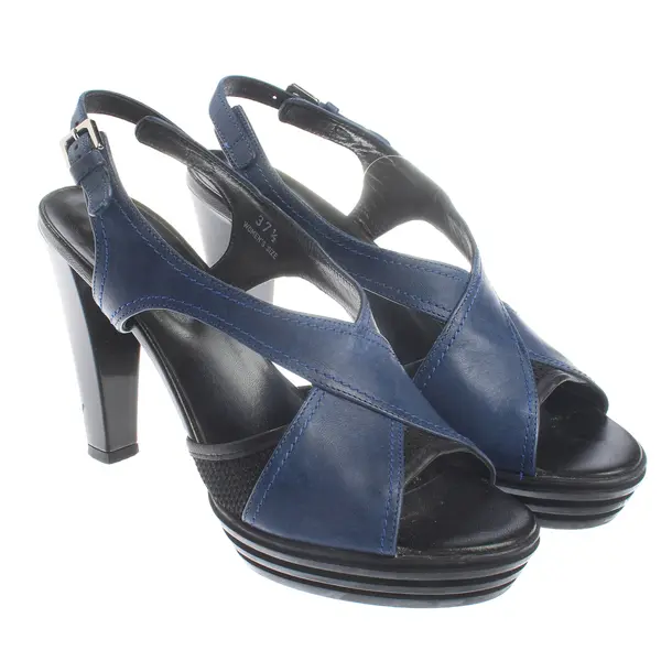 Heeled Sandals, in Blue, Hogan