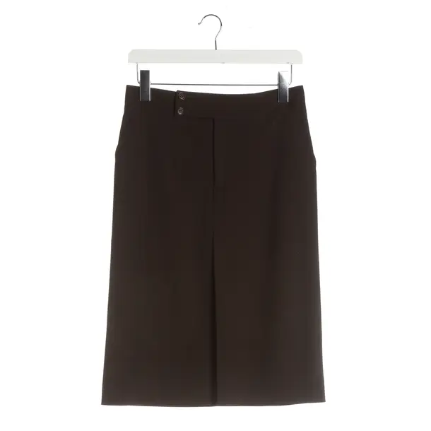 Skirt, in Brown, Wool, Loro Piana