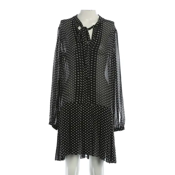 Dress, in Black, Silk, Alexander McQueen