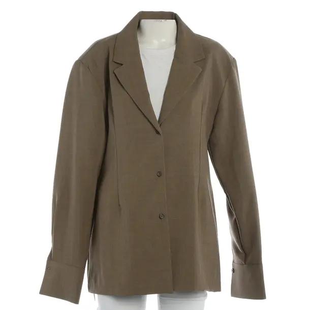 Blazer, in Brown, Polyester, Frankie Shop