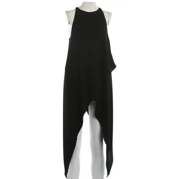 Top, in Schwarz, Polyester, Ann Demeulemeester