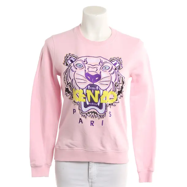 Sweatshirt, in Rosa, Baumwolle, Kenzo