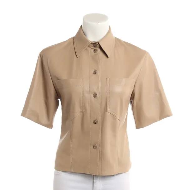 Bluse, in Hellbraun, Polyester, Nanushka