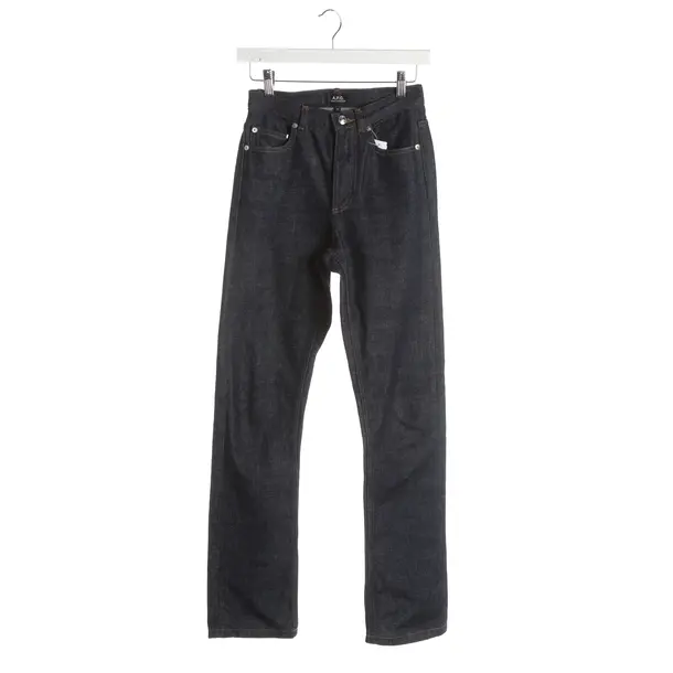 Slim Fit Jeans, in Navy, Cotton, A.P.C