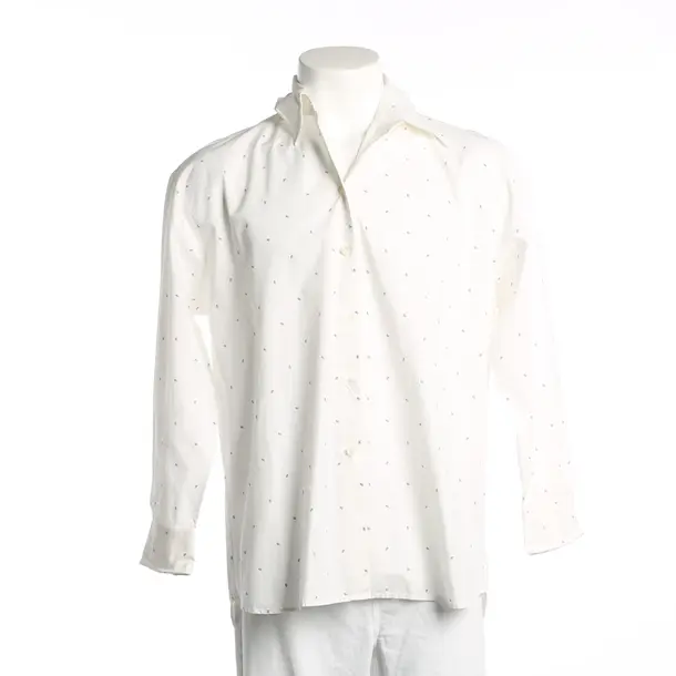 Bluse, in Weiß, Baumwolle, Maison Martin Margiela