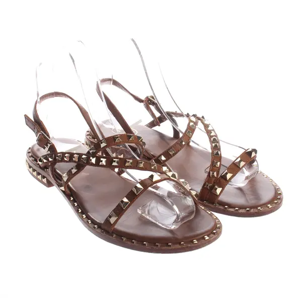 Sandali con cinturino, in Marrone chiaro, Cenere