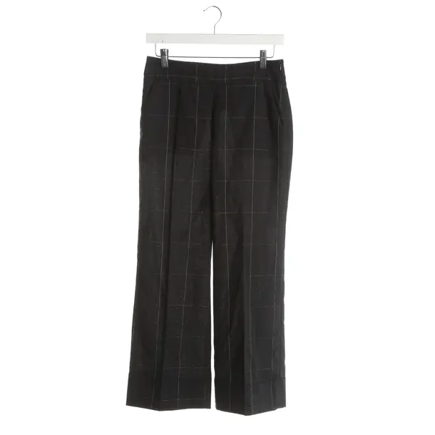 Hose, in Dunkelgrau, Wolle, Peserico