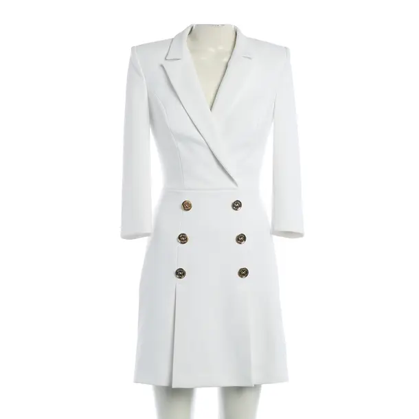 Cocktailkleid, in Weiß, Polyester, Elisabetta Franchi