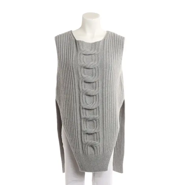Sweater Vest, in Light Gray, Cashmere, Stella McCartney