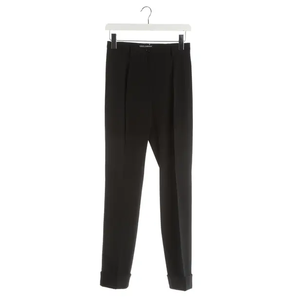 Hose, in Schwarz, Wolle, Dolce & Gabbana