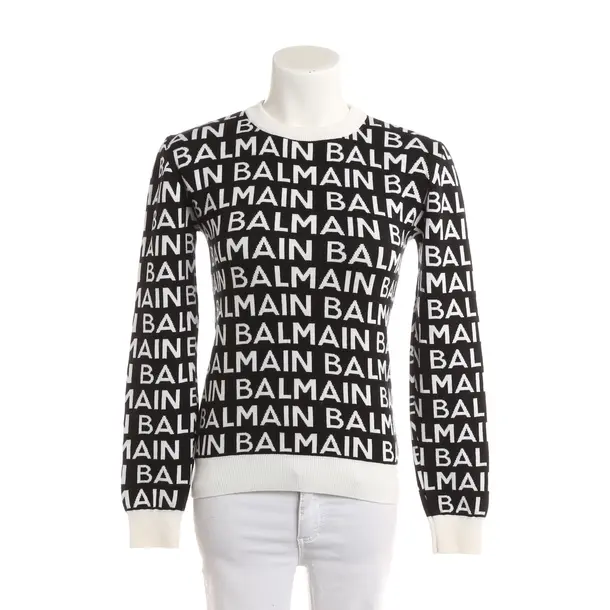 Pullover, in Schwarz, Wolle, Balmain