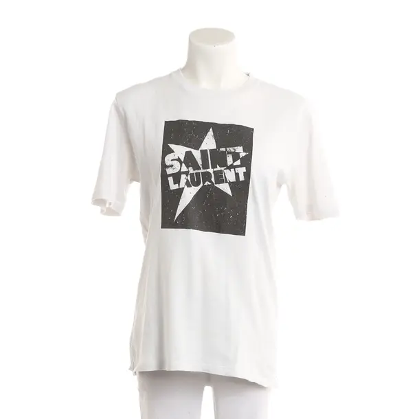 Camicia, in Bianco, Cotone, Saint Laurent