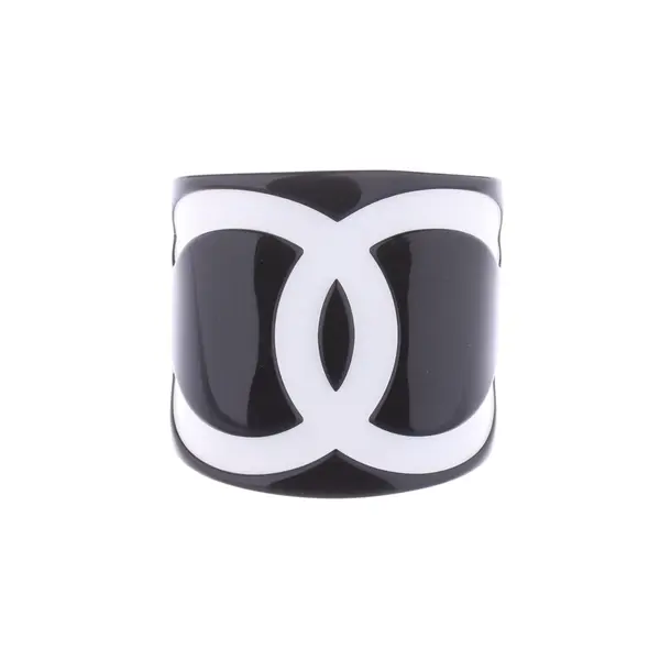 Bangle, in Black, Other Fibers, Chanel