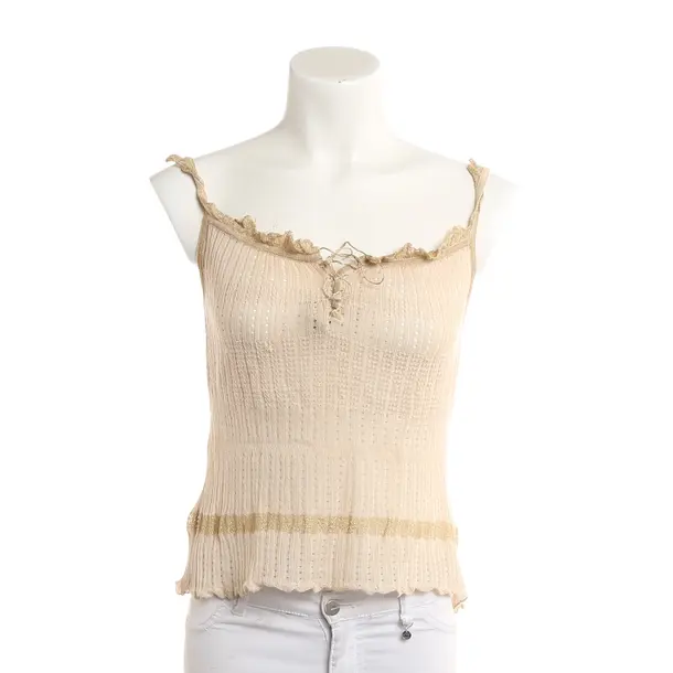 Top, in Nude, Cotton, Ermanno Scervino
