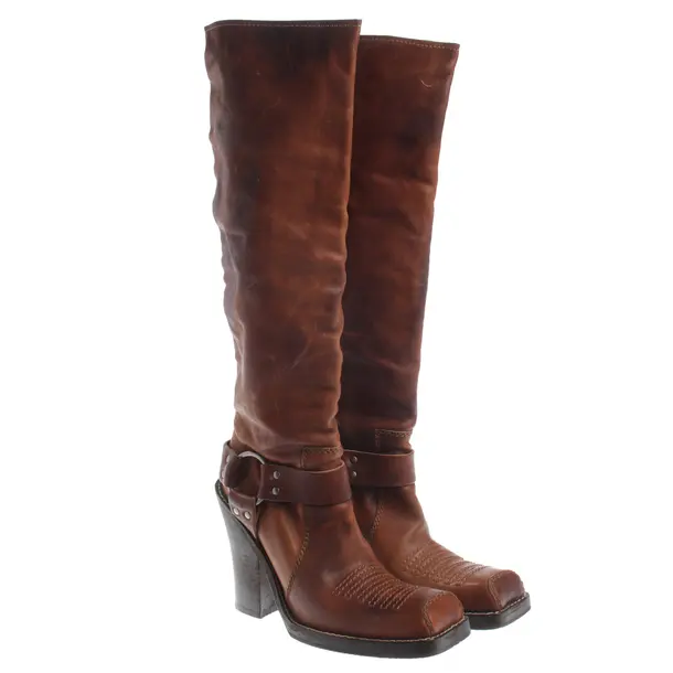 Stiefel, in Braun, Dior