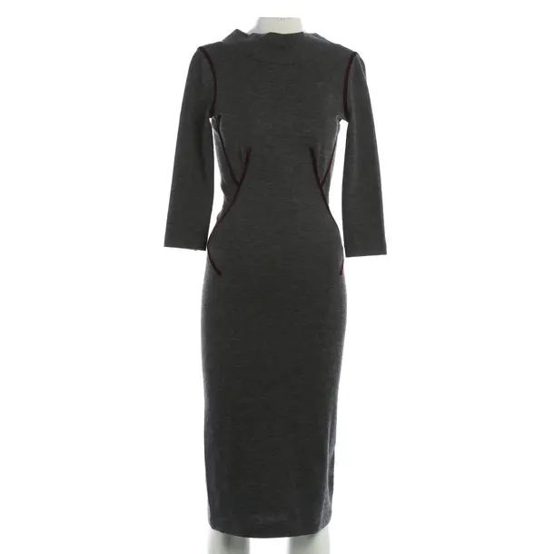 Kleid, in Grau, Wolle, Dsquared