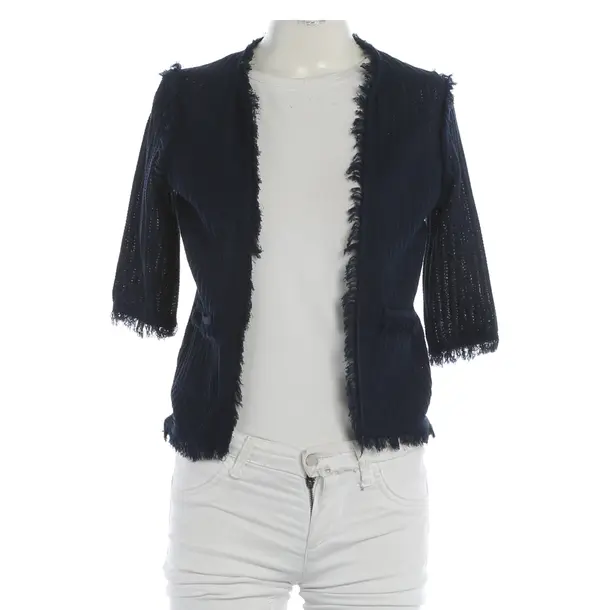 Strickjacke, in Navy, Baumwolle, Dsquared