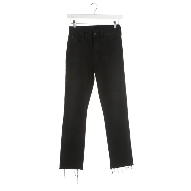 Jeans Slim Fit, in Schwarz, Baumwolle, Mother