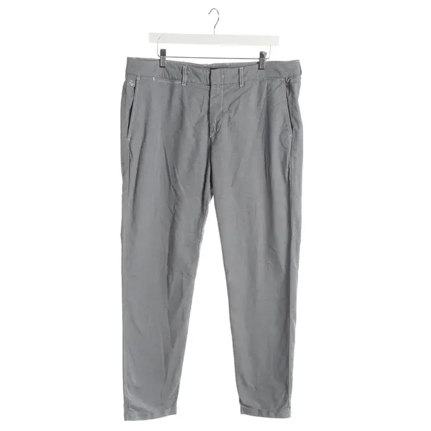 Pants, in Navy, Cotton, Fay