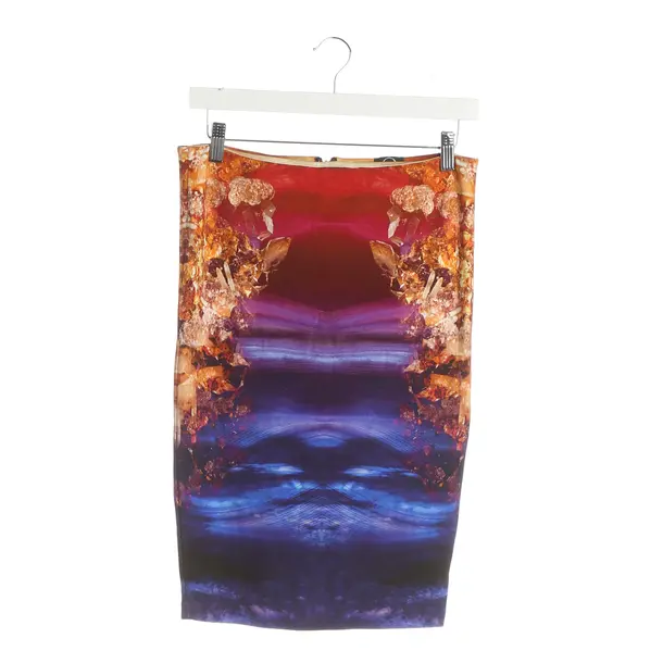 Gonna, in Multicolore, Viscosa, Alexander McQueen