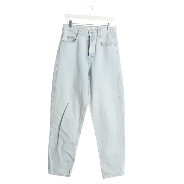 Jeans Boyfriend, in Hellblau, Baumwolle, Isabel Marant Étoile