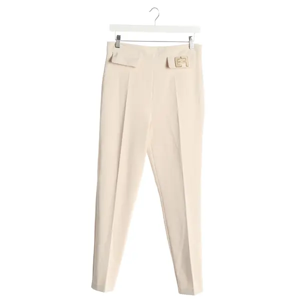 Hose, in Cream, Polyester, Elisabetta Franchi
