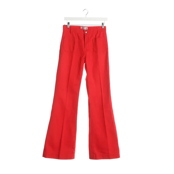 Jeans svasati, in Rosso, Cotone, Marinaio