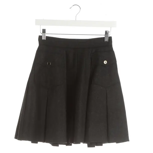 Skirt, in Dark Gray, Wool, Dolce & Gabbana