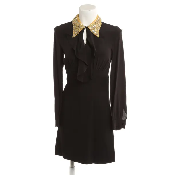 Cocktail Dress, in Black, Silk, Miu Miu