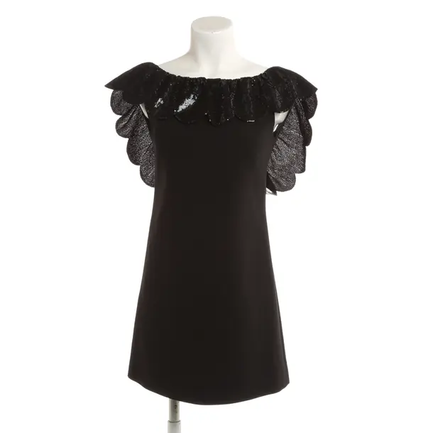 Cocktailkleid, in Schwarz, Triacetat, Miu Miu