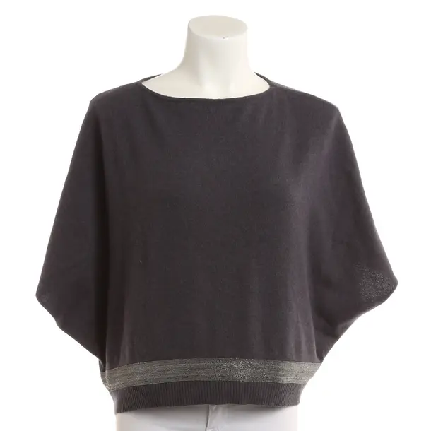 Shirt, in Dark Purple, Wool, Fabiana Filippi