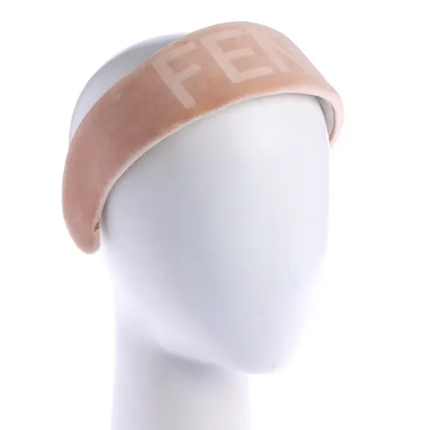 Cerchietto per capelli, in Rosa, Poliestere, Fendi