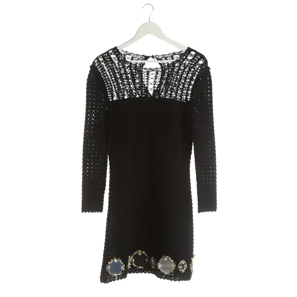 Kleid, in Schwarz, Baumwolle, Miu Miu