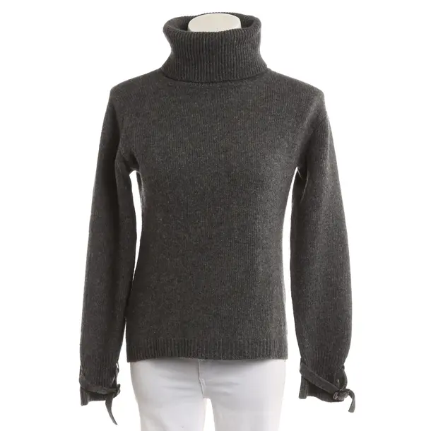 Jumper, in Gray, Wool, Prada