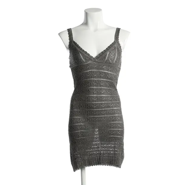 Dress, in Gray, Cotton, Ermanno Scervino