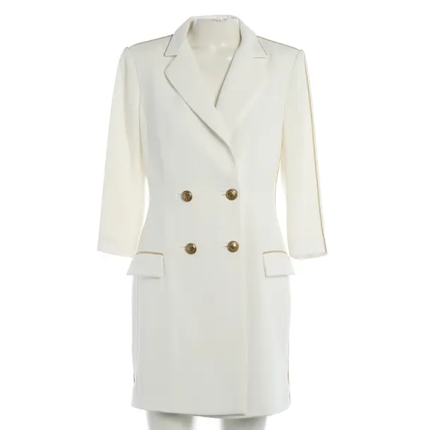 Cocktail Dress, in White, Polyester, Elisabetta Franchi