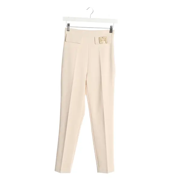 Pants, in Beige, Polyester, Elisabetta Franchi